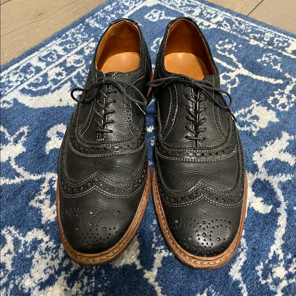 Allen Edmonds Black Neumok 2.0 Wingtips, size 9D #4708